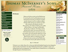 Tablet Screenshot of mcinerneyfh.com